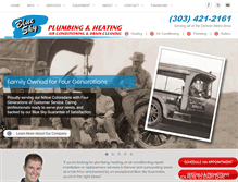 Tablet Screenshot of blueskyplumbing.com